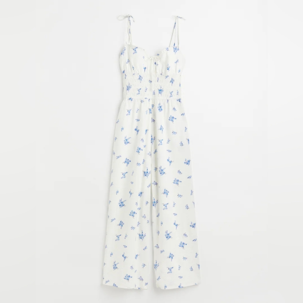 H&M floral prints jumpsuit sizes available M, L NWT - Picture 4 of 11